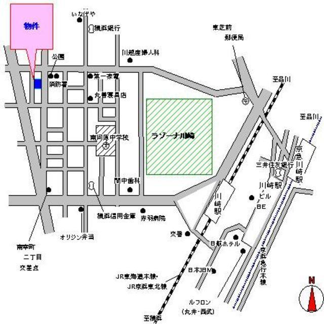 フレスコ川崎（809） 地形図・案内図