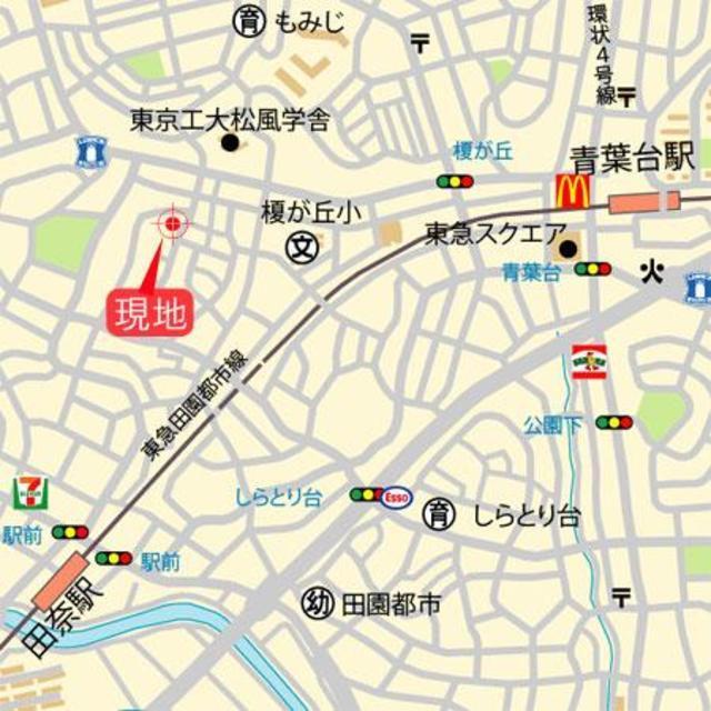 大貫ラガーランド（104） 地形図・案内図