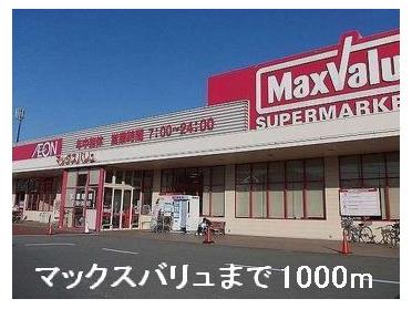 マックスバリュー：1000m