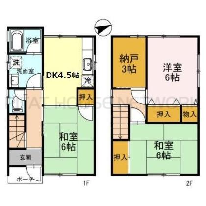  間取り図写真