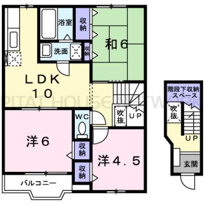  間取り図写真