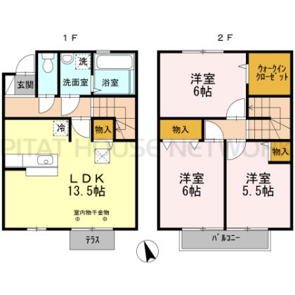  間取り図写真