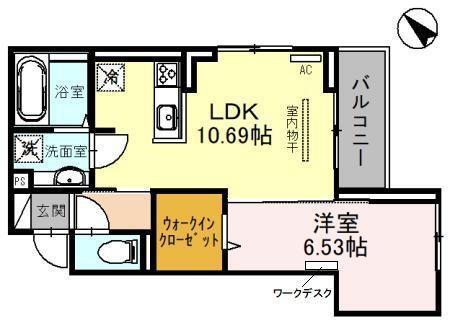 ボナールゲート（203） 間取り図画像