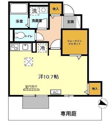メゾンコートきらり（106） 間取り図画像