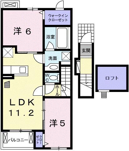 ファイン　コルソⅤ（203） 間取り図画像