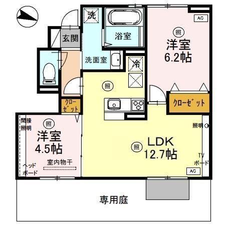 間取り図写真