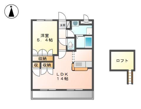 ヴィクトリーステージカンダ 間取り図画像