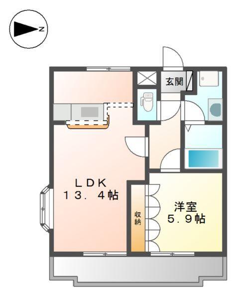 ヴィクトリーステージⅡ 間取り図画像