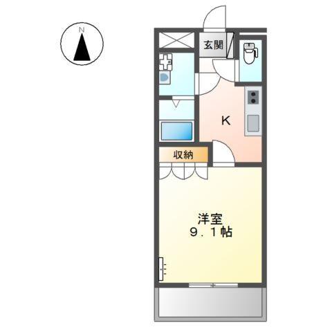 コーラル　ガーデン 間取り図画像