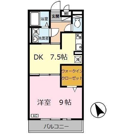 サンテ・レザンジュ　A棟（A301） 間取り図画像