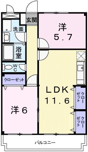 グランディオーズ（208） 間取り図画像