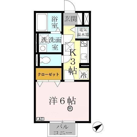 エクセルコート（105） 間取り図画像