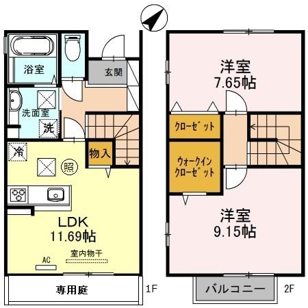 ブライト仁壽（101） 間取り図画像
