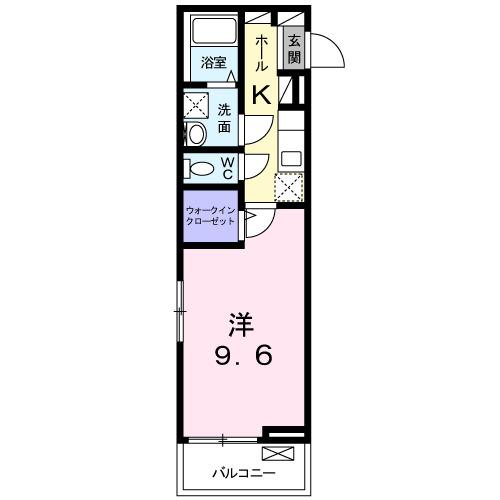 プラシード輝（203） 間取り図画像