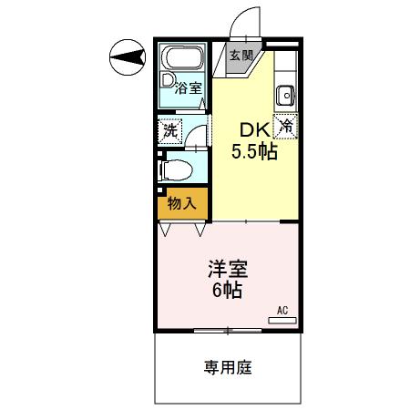 ロイヤルハイツⅡ（107） 間取り図画像