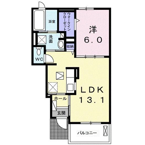 オイコスオニロ田井（103） 間取り図画像