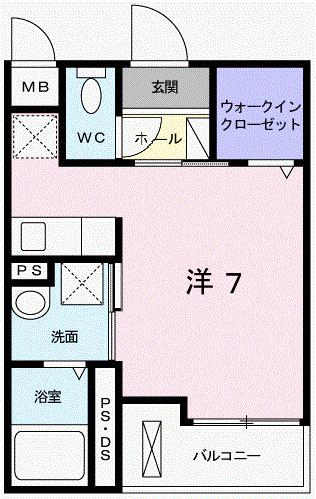 フィレール　デュ　トラジャⅢ（404） 間取り図画像