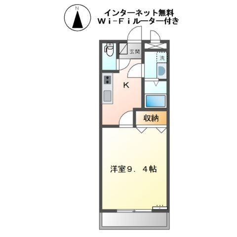 シャンティ 間取り図画像