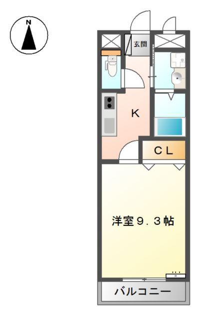 メイプル・パラーシオ 間取り図画像