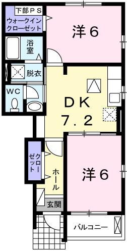 ヌーベル・ヴァンＢ（103） 間取り図画像