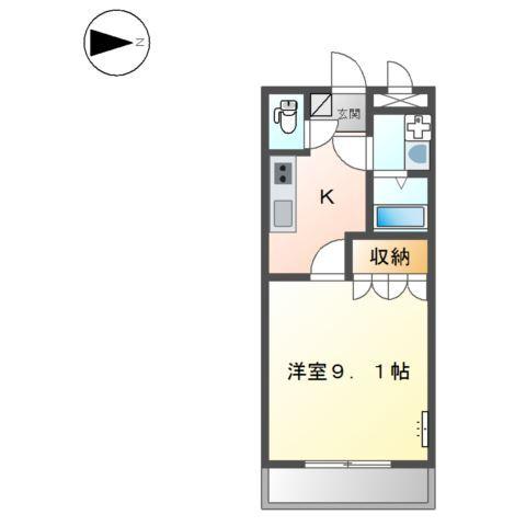 ヴェルジュール御着 間取り図画像