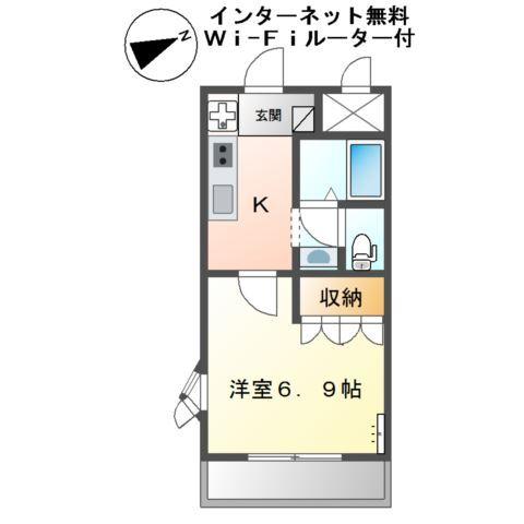 フォンテーヌ・アベニューⅠ 間取り図画像