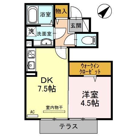 ジュネスＳハイムⅡ（103） 間取り図画像