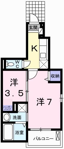 アーバン・ヒルズ（101） 間取り図画像