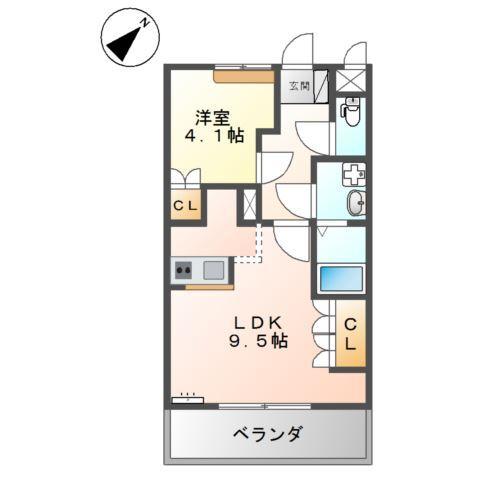フローリィ・パルク・ヴィーブル 間取り図画像
