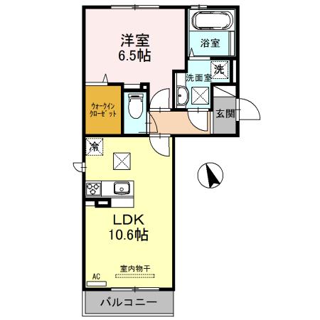 サンホーム富士（103） 間取り図画像