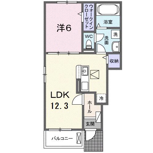 サウス・ヴィラ（101） 間取り図画像