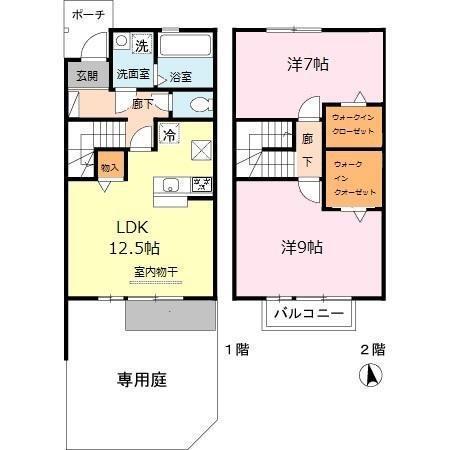  間取り図写真