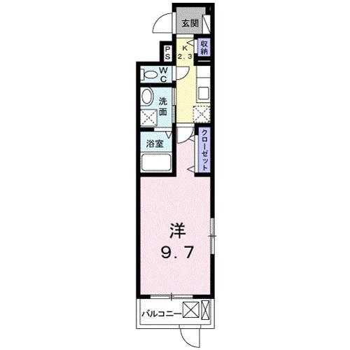 アリュール（201） 間取り図画像