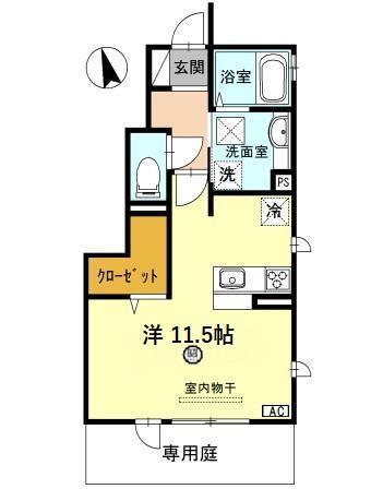 ラ・ルーチェ807　A棟（101） 間取り図画像