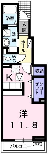 ディア　ベルジュ（103） 間取り図画像