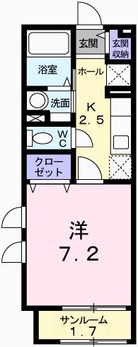 シエナ（202） 間取り図画像