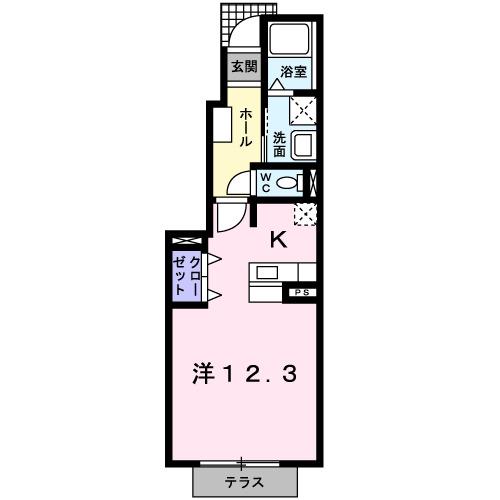 モア　エトワ−ル（102） 間取り図画像
