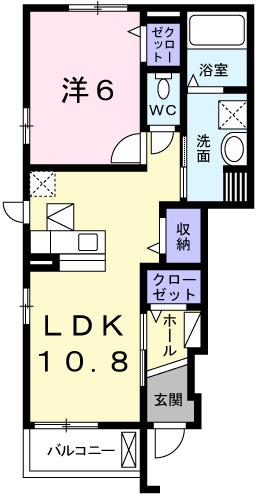 ソレイユ　Ⅰ番館（101） 間取り図画像