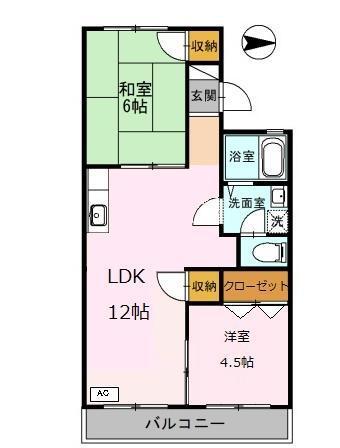 ホワイトタウン（105） 間取り図画像
