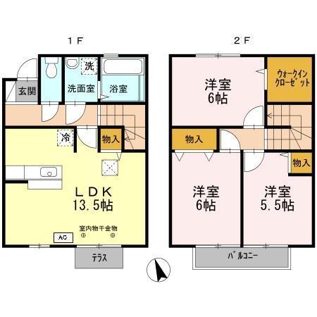  間取り図写真