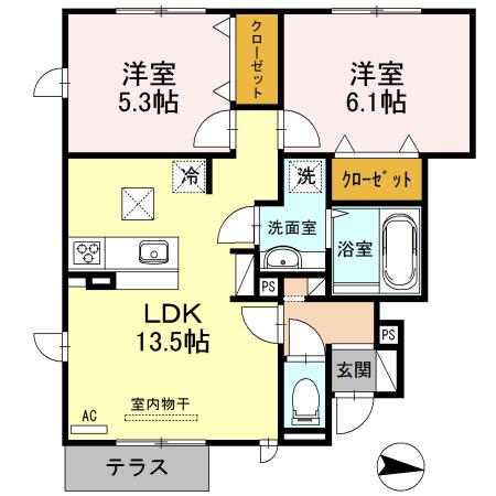 間取り図写真