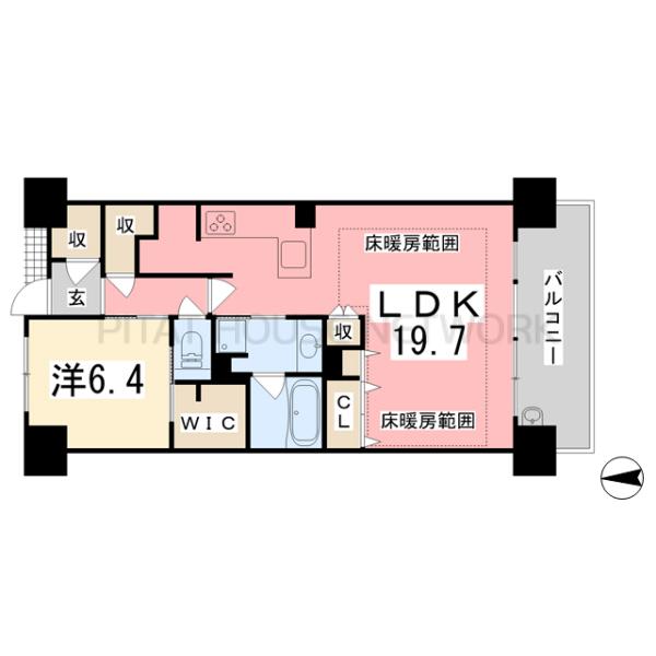 間取図(平面図)