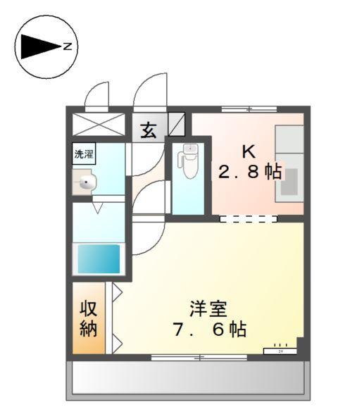 グランチェスタＥａｓｔ 間取り図画像