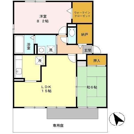 ヴェルドミールＫ（102） 間取り図画像