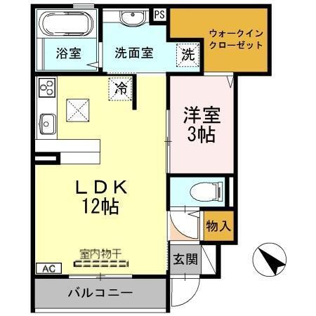 ルーニィー船橋（102） 間取り図画像