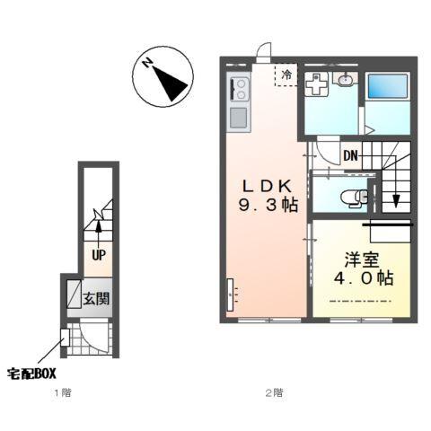 クレリア 間取り図画像