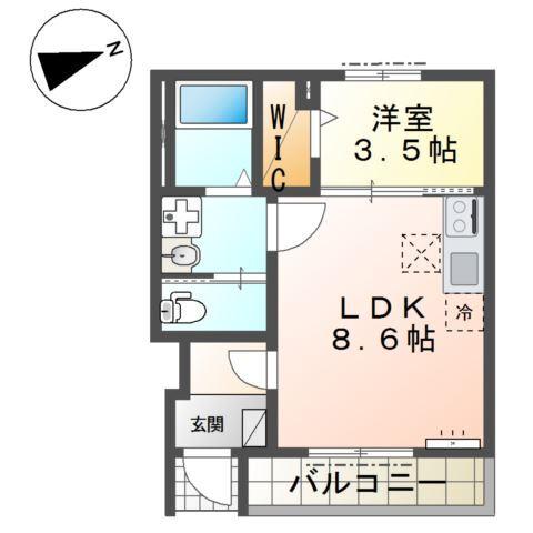 アヴェリア 間取り図画像