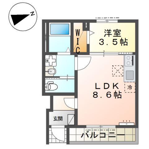 アヴェリア 間取り図画像