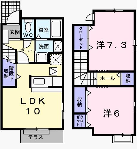 プレインカーサ（101） 間取り図画像