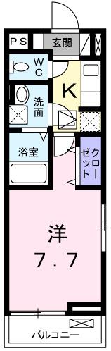 ルミエール・メゾンⅡ（101） 間取り図画像